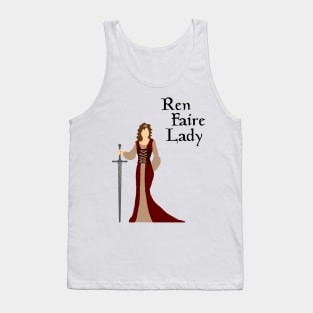 Ren Faire Lady (light) Tank Top